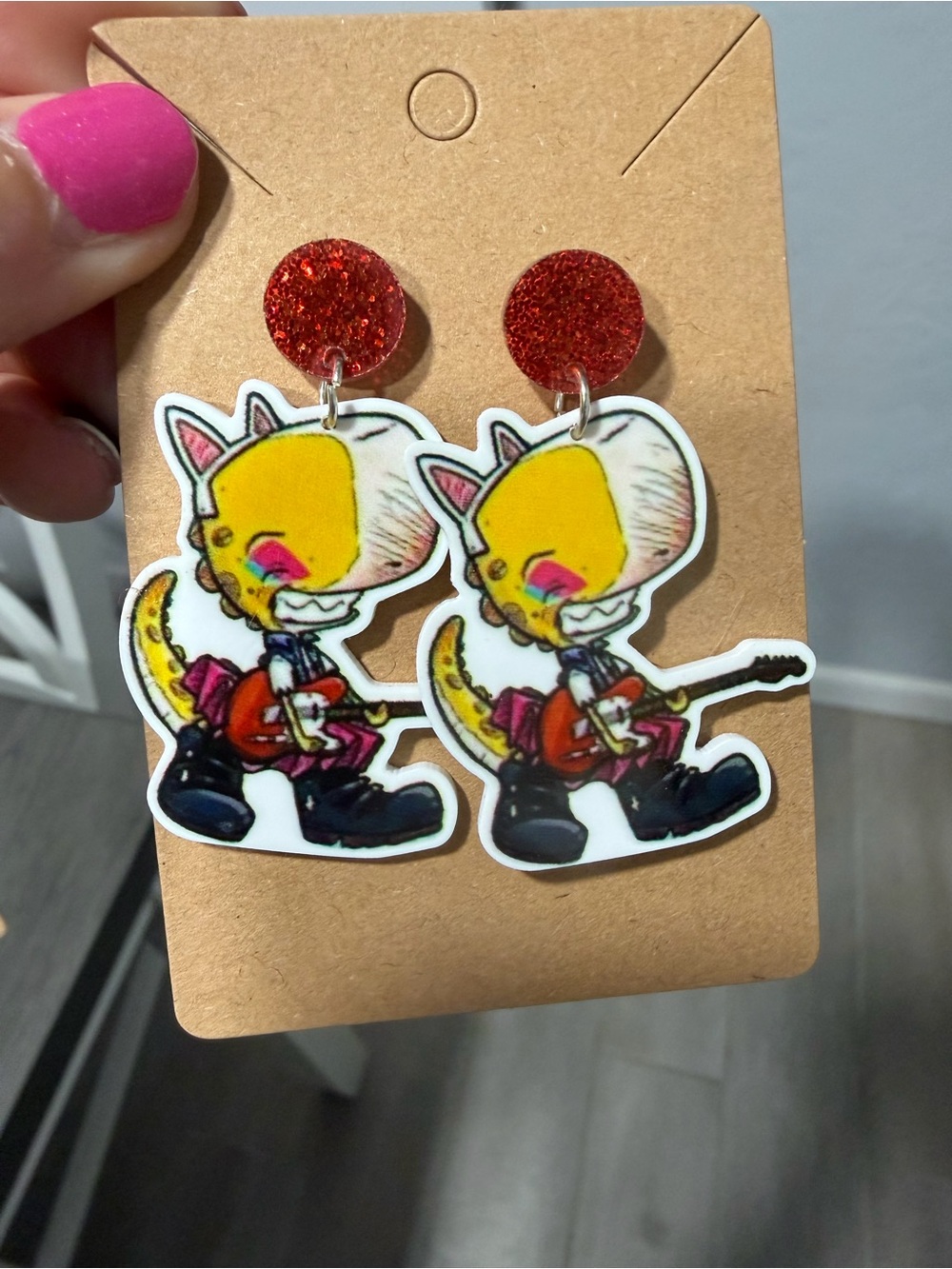 Book character Earrings!!